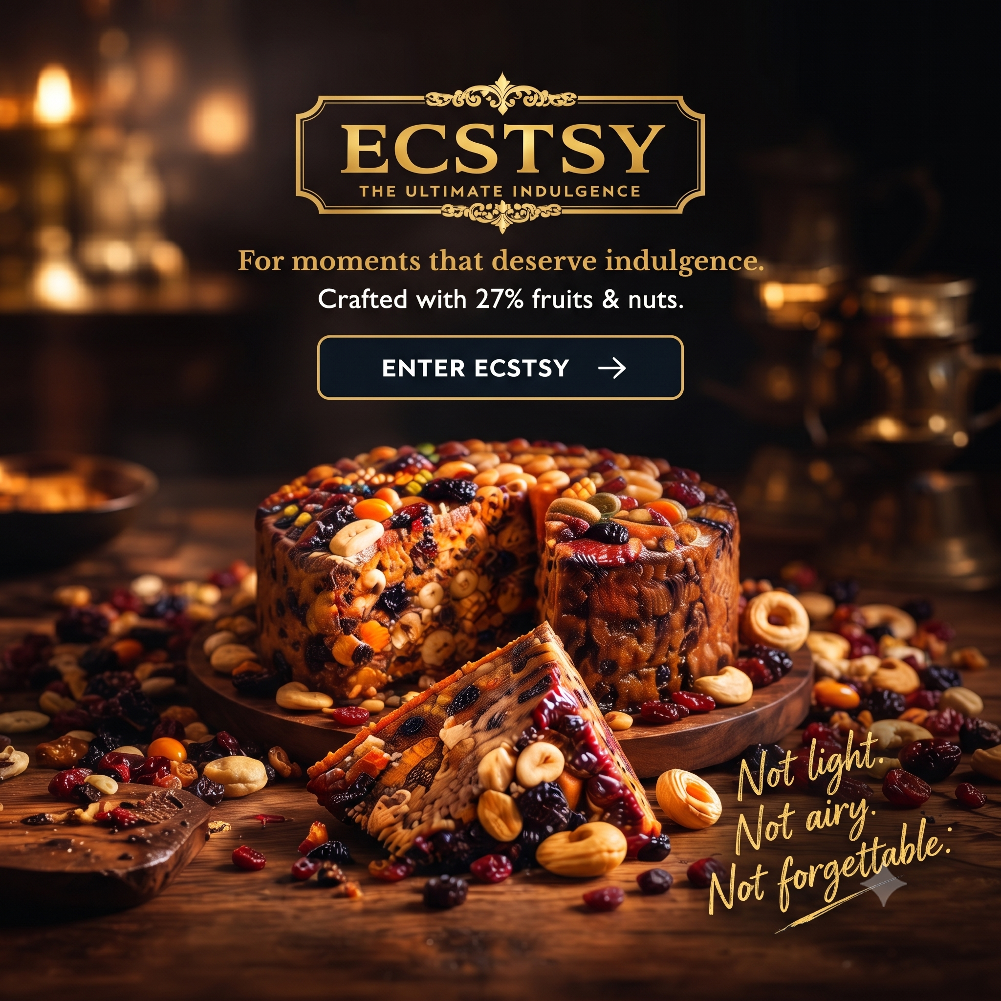 ECSTSY - Premium indulgence