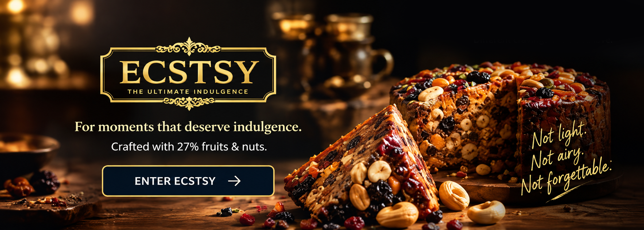ECSTSY - Premium indulgence